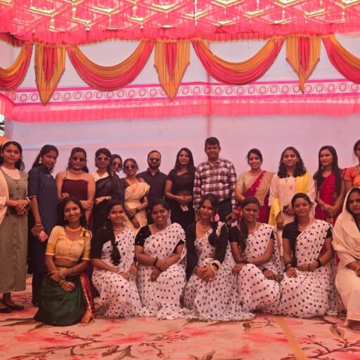 CCS Pune students engaged in a college event